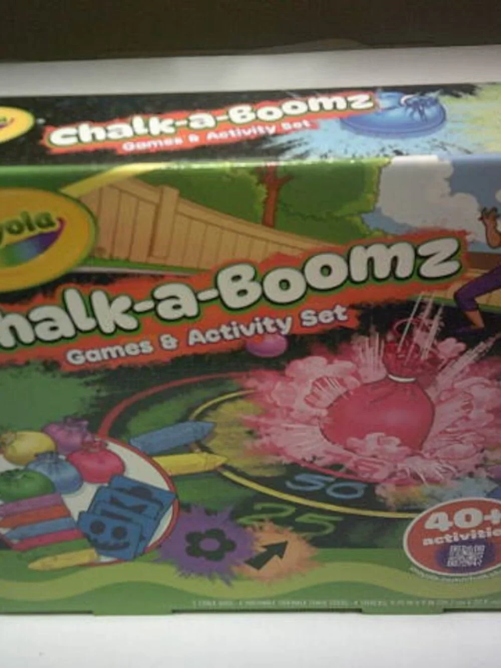CRAYOLA CHALK-A-BOOMZ GAMES & ACTIVITY SET 40+ ACTIVITIES AGES 6+ CHRISTMAS 🎁